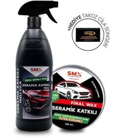 Resim SMX Final Wax 150 ml /seramik Katkılı Hızlı Ve Pratik Cila 750 ml 
