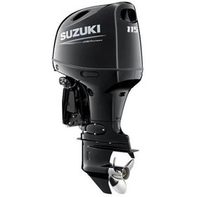Resim Suzuki 115HP Dıştan Takma Deniz Motoru Siyah 