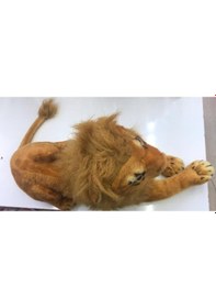 Resim Peluş Aslan Oyuncak 40 Cm Sarı 