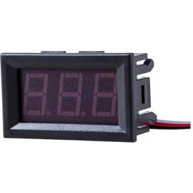 Resim 0.56 İnch Dc 0-30V Dijital Voltmetre Kırmızı 3 Telli Panel Tip 