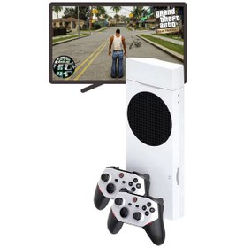 Resim Retro Tv Bağlantılı Oyun Konsolu 2 Kablosuz Kol, Dahili 4k Hd Konsol, 10.000+ Oyun, Gta 