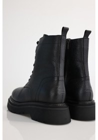 Resim Siyah Bağcıklı Postal 123004 Siyah 