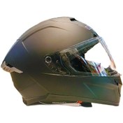 Resim Beon B-507 FF07 Full Face Kapalı Motosiklet Kaskı Mat Siyah 