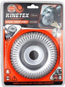 Resim 115mm Ahşap Törpü Eğe Disk Gümüş 5332 