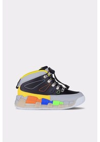 Resim Vicco Ellen Işıklı Erkek Okul Öncesi Siyah Bot Siyah 