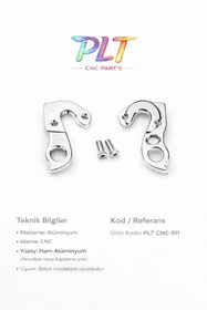 Resim PLTCNCPART'S Batus Bisiklet Kadro Kulağı 