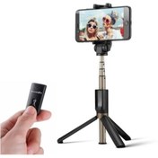 Resim Selfie Stick L01 Bluetooth Selfie Çubuğu Tripod Rom Design