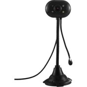 Resim Zsykd 5.0 Mp 2.0 Sürücüsüz USB Mikrofonlu ve Dört Led'li Webcam (Kablo Uzunluğu 1.1m)-Siyah (Yurt Dışından) 
