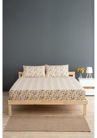 Resim Soley Liberty %100 Pamuklu Tek Kişilik Lastikli Çarşaf Seti 001 