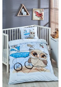 Resim Komfort Home Dijital Baskılı Thermal Kumaş Bebek Yorgan Seti /B15 