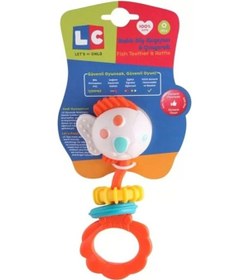 Resim Lets be child Balık Çıngırak & Dişlik - Turuncu 