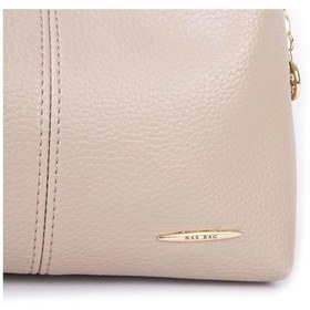 Resim Nas Bag Kadın Mini Omuz Ve Çapraz Çanta Örgülü Askılı En: 23 Cm , Boy: 14 Cm Kum Kahve Lopez 