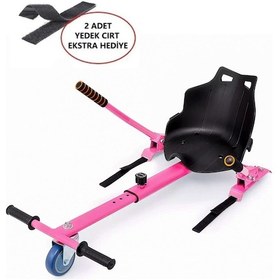 Resim Hoverkart Elektrikli Kaykay Hoverboard Aparatı Extra Cırt Tüm Modellere Uyumlu Pembe 