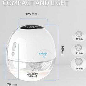 Resim Pump Eller Serbest Taşınabilir Göğüs Pompası, 3 Mod, 9 Emiş Seviyesi 