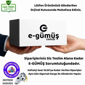 Resim E-gümüş 250gr. Külçe Gümüş 