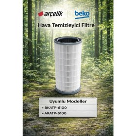 Resim ÖZ BEYAZ EŞYA Beko BKATP-6100 I Hava Temizleyici Filtresi 