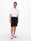 Resim Only & Sons Neil Sweat Shorts Erkek Siyah Şort 22015623-02 