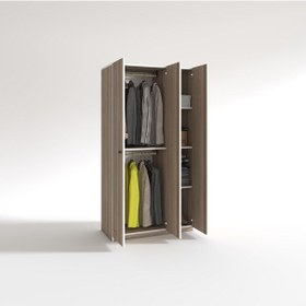 Resim Kenzlife Gardırop 3 Kapılı Kapaklı Guzmanya Crd 173 90 42 Gardolap Dolap Ofis 