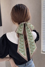 Resim EMKSHOP Desenli Fular Çanta Aksesuarı Kız Çocuk Bandana 