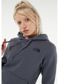 Resim The North Face Women's New Climb Hoodie Vanadis Gray Kadın Kapüşonlu Sweatshirt Gri 