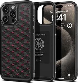 Resim Spigen iPhone 15 Pro Max Kılıf Cryo Armor Cryo Red - ACS06604 