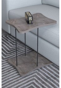 Resim Yan Sehpa Tekerlekli Servis Sehpası Hnd Gordion 