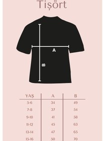 Resim Yuvarlak Yaka Kalp Baskı Detaylı Kız Çocuk Sweatshirt Gri 