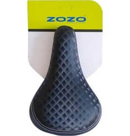 Resim Zozo Vl-5800 Kelepçeli Bisiklet Selesi 240mm 150mm Bisiklet Koltuğu Siyah 