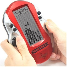 Resim Ruicoo Retro Mini El Konsolu - Klasik Tetris Oyunu, Çocuklar İçin Eğlenceli Kırmızı 