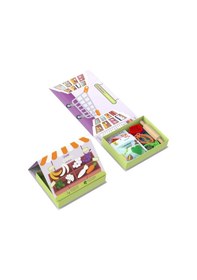 Resim Childgen Süper Market Sahneli Oyun Hamuru Kutusu Çok Renkli 