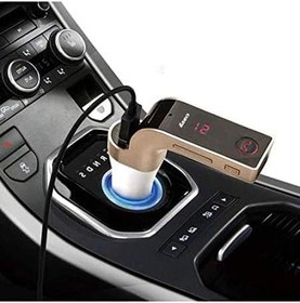 Resim Carg7 SD USB 4.0 Bluetooth Çakmaklık FM Transmitter 