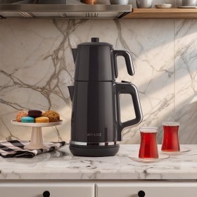 Resim Aryıldız Elektronik Çeyiz Seti Antrasit 