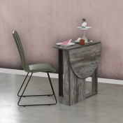 Resim Pasific Home Middle Pratik Katlanır Masa, Beyaz Çam 