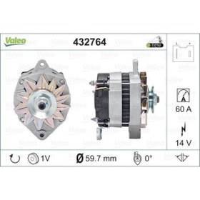 Resim Valeo Alternatör R19 R21 Kangoo uyumlu Trafıc Master I 1980- 