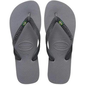Resim Brasil Steel Grey Gri Erkek Terlik-5613 Gri 