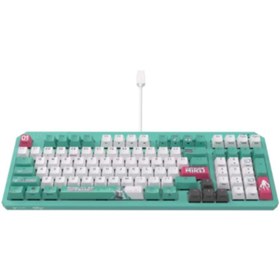Resim ASUS TUF Gaming K3 Gen II Hatsune Miku Edition RGB Türkçe Mekanik Gaming Klavye 90MP0460-BKYA30 