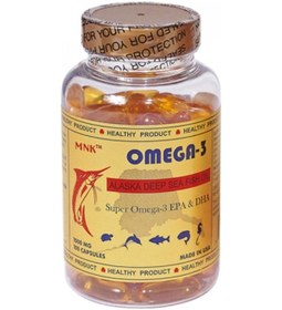 Resim Mnk Omega 3 Balık Yağı 1000 Mg 100 Softgel 08- 