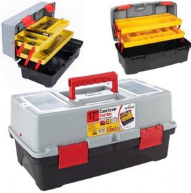 Resim Alet Takım Çantası 17 İnc 41 Cm Rafli Takim Çantasi Alet Edevat 