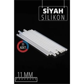 Resim 11 mm 33 Adet Sıcak Silikon 