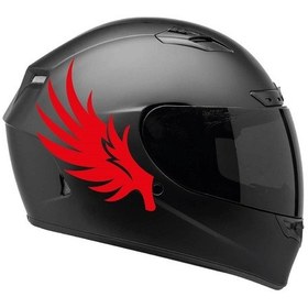 Resim Tek Renk Kanat ( Wing Helmet Stickers ) Kask Sticker Etiket Model (551674233) 