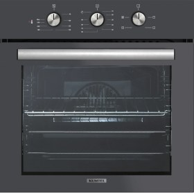 Resim Kumtel Turbo Fanlı Antrasit (Gri ) Ankastre Fırın B66 - Sf2 ( 4 Pro 3 Düğ ) 