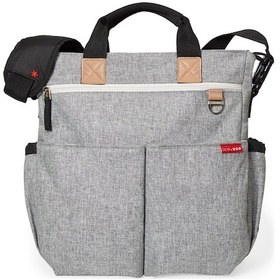 Resim Skip Hop Duo Bebek Bakım Çantası IB10161 Gri Melanj 
