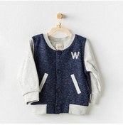 Resim Andywawa Erkek Bebek Ceket Jacket Be Strong Lacivert Lacivert 