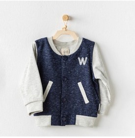 Resim Andywawa Erkek Bebek Ceket Jacket Be Strong Lacivert Lacivert 