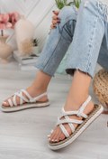Resim Moda Değirmeni Kadın Parmak Arası Sandalet Md1014-123-0001 