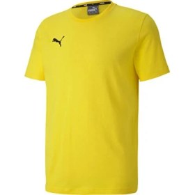 Resim Puma Teamgoal 23 Casuals Tee Erkek Futbol Antrenman Tişörtü 65657807 Sarı 