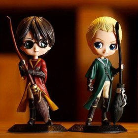 Resim WB Koleksiyonluk Figürler - Hermione & Ron'un Sihirli Acessuarlarıyla PVC Hareket Pozları, Ev Dekorasyona veya Masa Rafı İçin Elektriğe Gerek Olmayan Sergi – Mükemmel Noel Cadılar Bayram Sonbahar Çeşitleri ile Süslemeler 