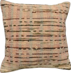 Resim Zehra Abla Halı Yeni El Dokuma Dekoratif Kilim Kırlent Yastık Kılıfı 6525 Çok Renkli 