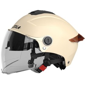 Resim Eternal Luck 3c Sertifikalı Çift Aynalı Koruyucu Açık Baret Kask Haki 