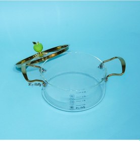 Resim Mon Amour Cam Tencere 2,5 Lt Şeffaf 